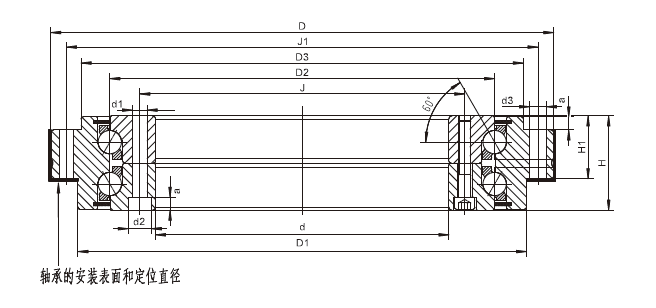 Factory directly supplied ZKLDF120 rotary table bearing axial and radial bearings