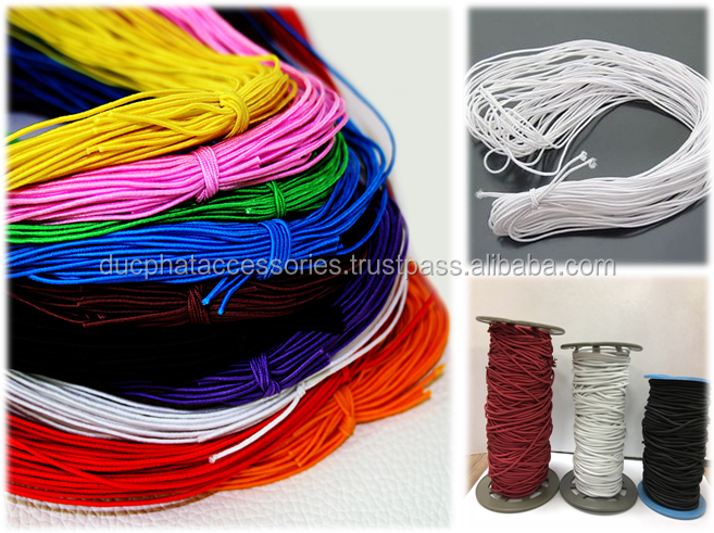 Wholesale high quality imported rubber from Vietnam elastic cord