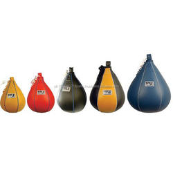 Boxing Double Punching Speed Bag Leather Ball with custom logo