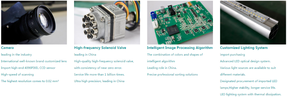 Quartz sand sorting machinery quartz sand color sorter machinery