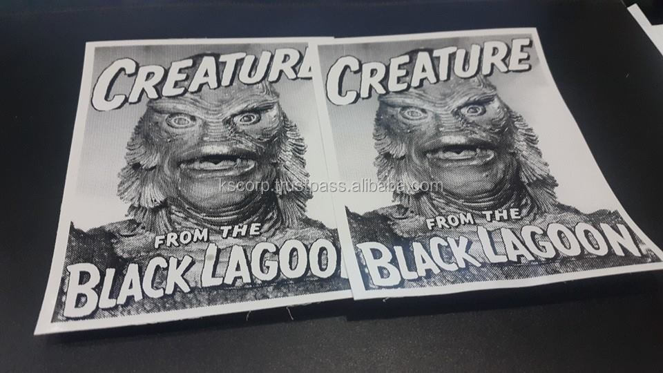 KS-67 Custom Half tone Funny SCREEN PRINTING VINYL STICKERS 2016