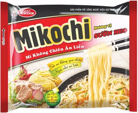 Vietnamese Whosale Mikochi instant noodles Pork ribs 80 gr
