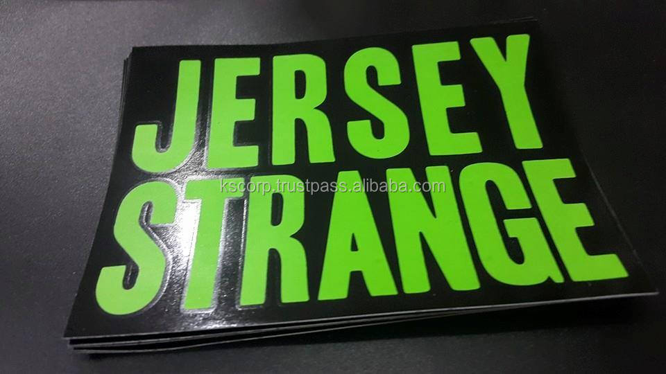 KS-67 Custom Half tone Funny SCREEN PRINTING VINYL STICKERS 2016