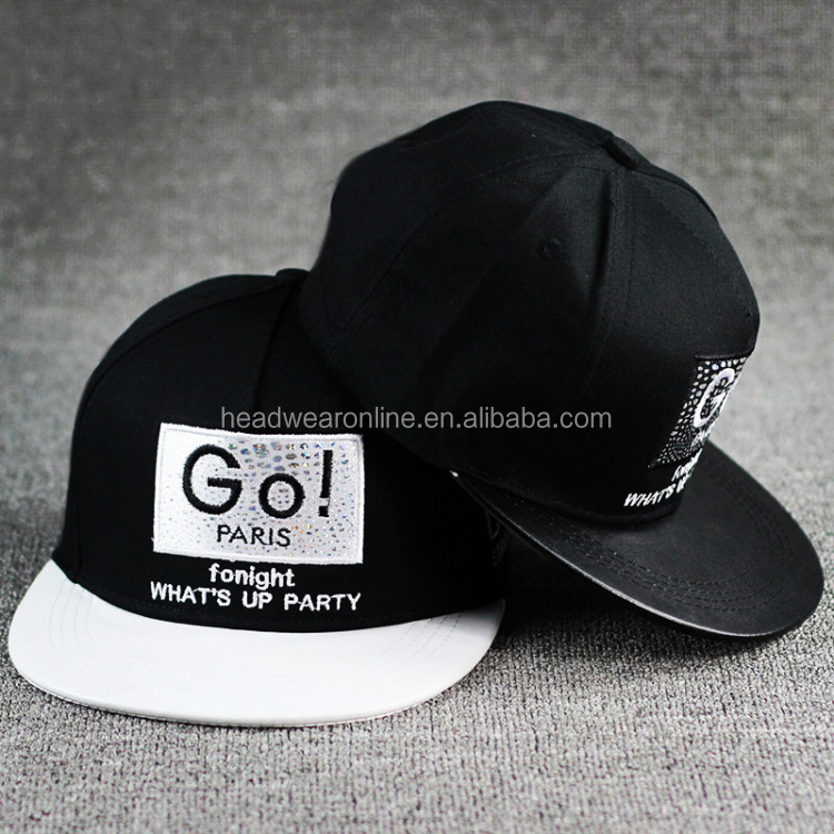 Fashion 100% acrylic 5-panel snapback hat with 3D embroidery printed for unisex customized logo embroidery  baseball cap