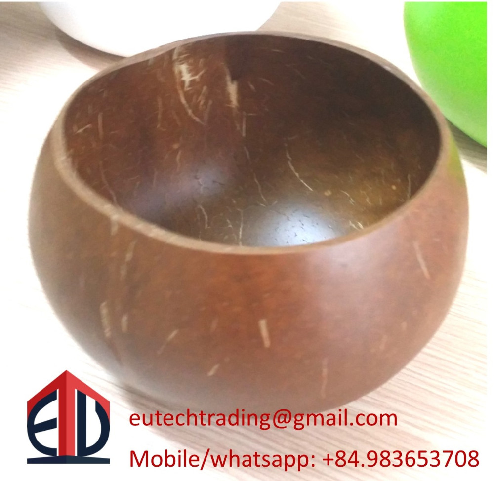 Vietnam coconut shell bowl for food