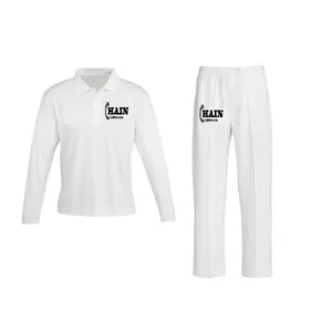 cricket uniform white