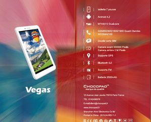 CHOCOPAD VEGAS DUAL SIM