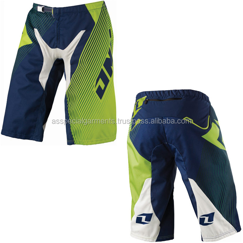 Custom Made MTB Downhill Shorts Mountain Bike Custom Sublimation Shorts MTB Cycling Downhill Shorts