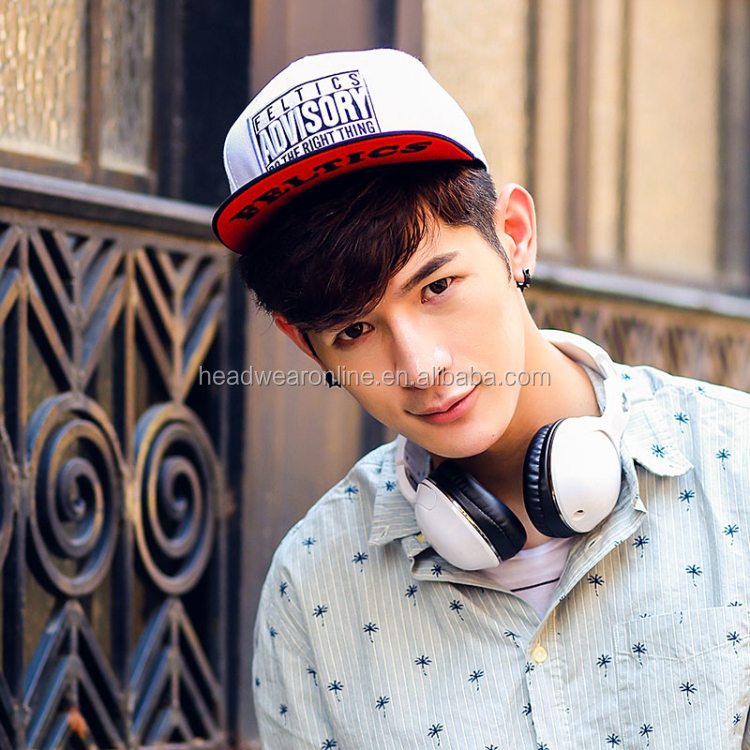 Fashion 100% acrylic 5-panel snapback hat with 3D embroidery printed for unisex customized logo embroidery  baseball cap