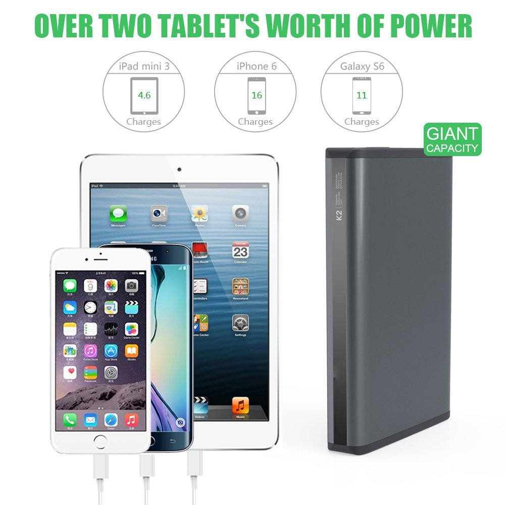 50000mah Portable Laptop Charger - Maxoak K2 Power Bank