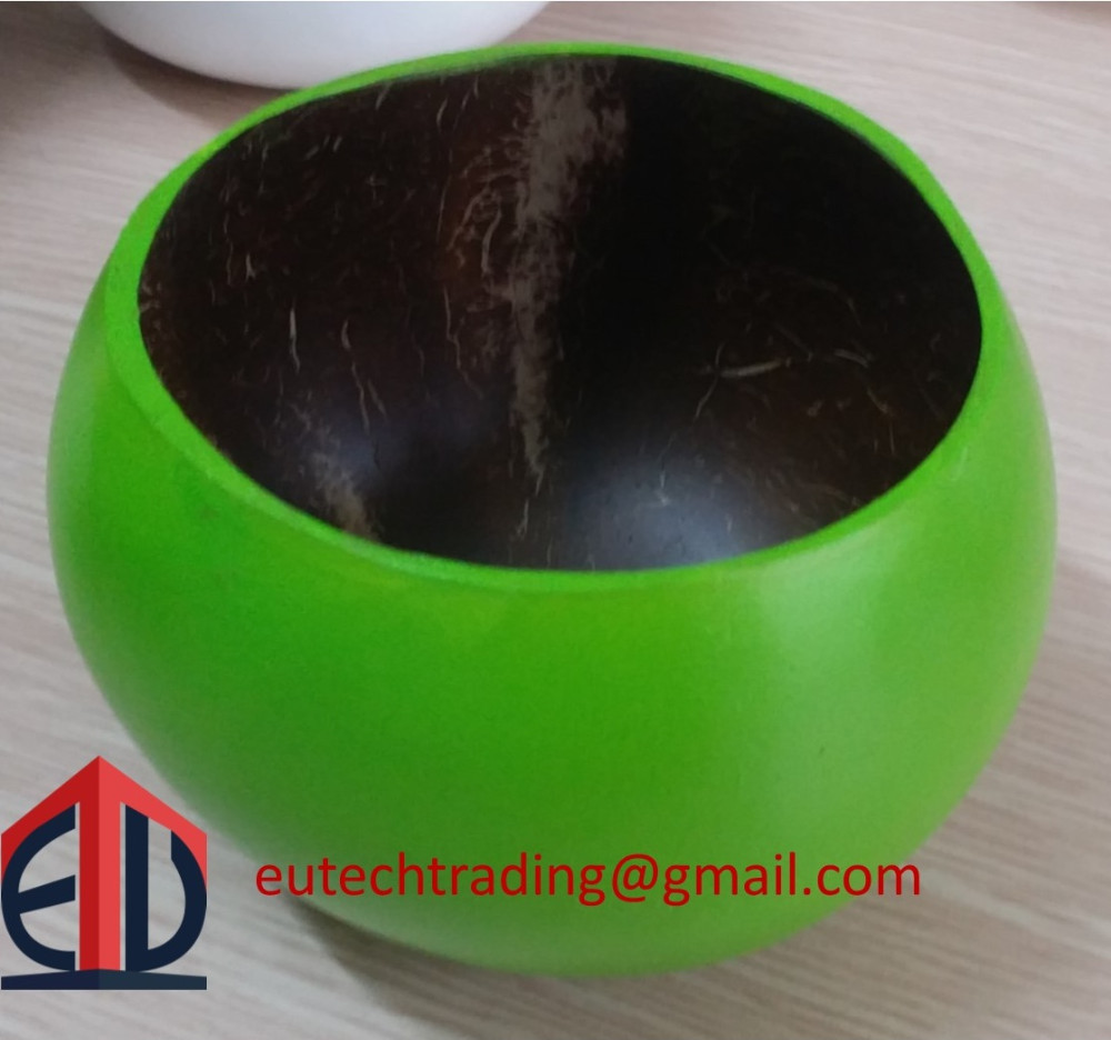 Vietnam coconut shell bowl for food