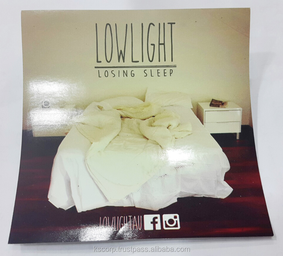 KS-67 Customise High Quality PVC Vinyl UV Laminated full color printed Label stickers