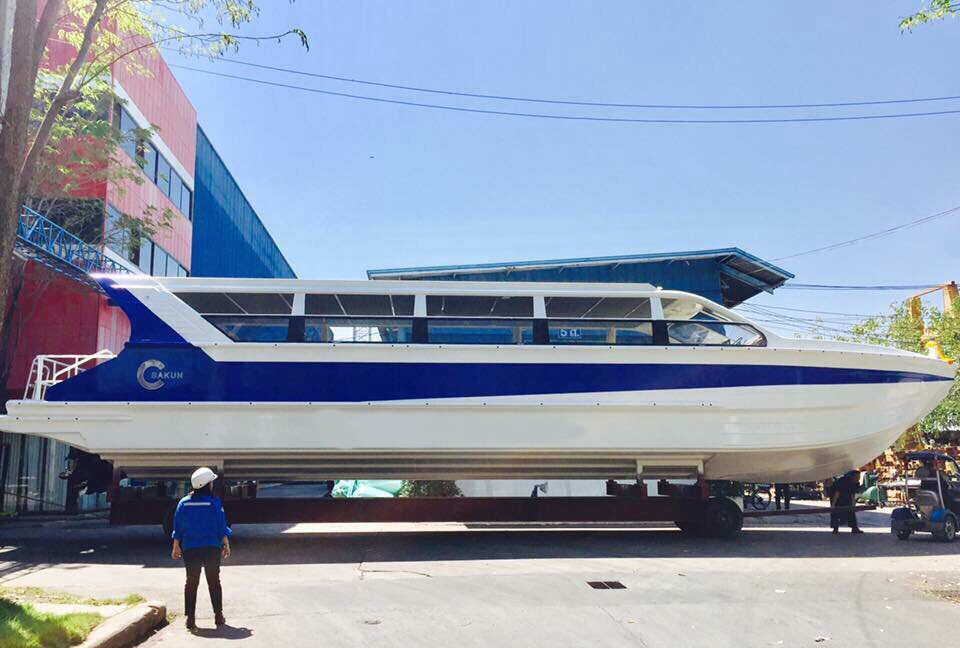 28m (64英尺) 新型铝制双体船客运渡船,用于旅游销售厂家直销豪华运动