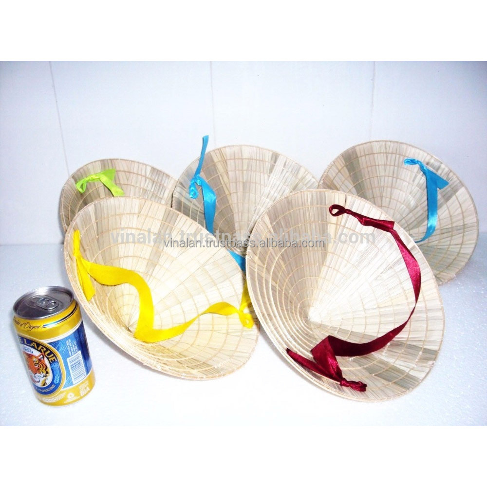 Handmade Vietnam Lot of 10 small /'NON LA/' Palm-leaf conical hat for Children