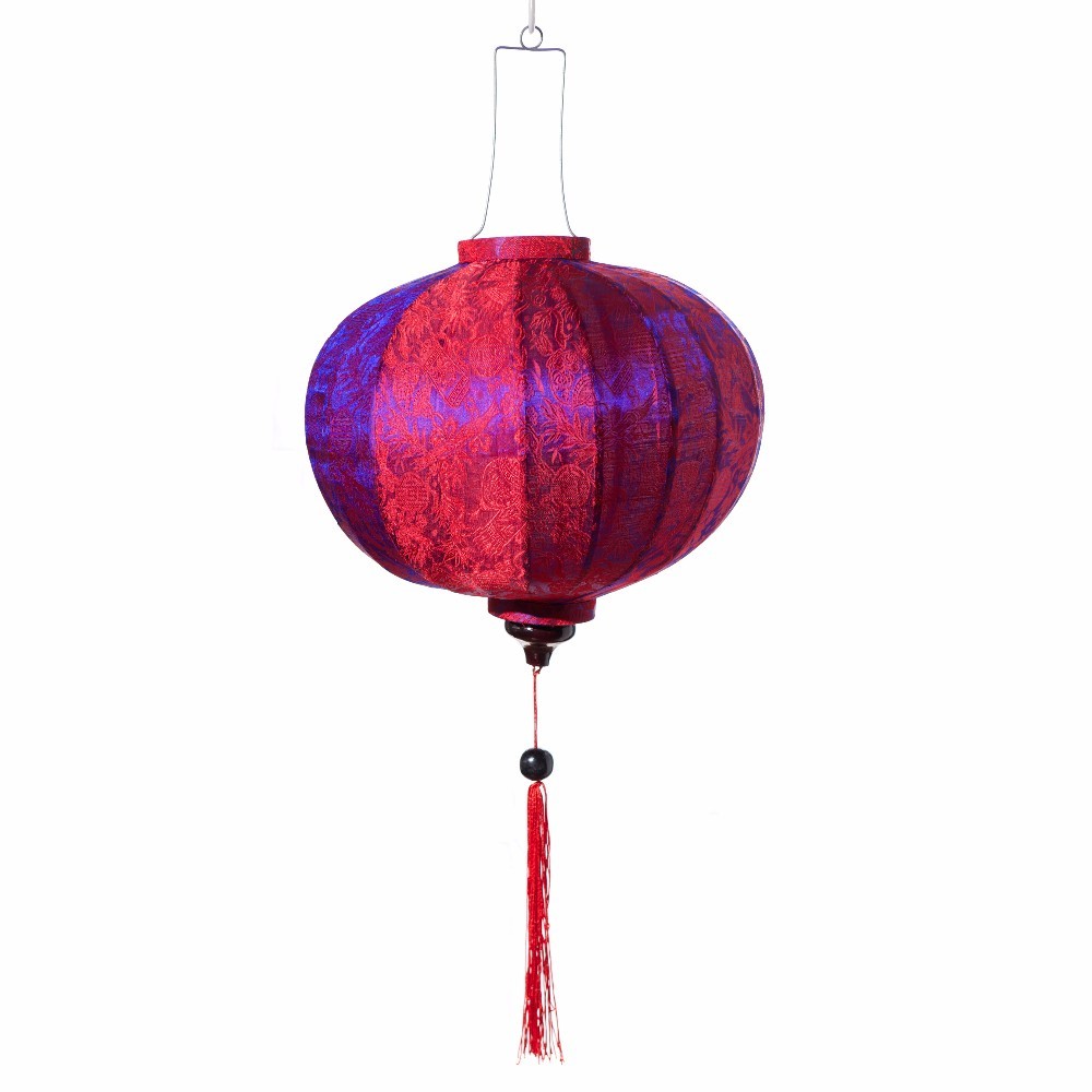 三角形竹丝绸灯笼装饰 - buy vietnamese ( hoi an ) silk lantern