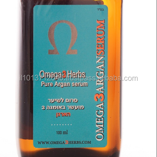 Pure Argan Hair Serum For Dry Curled Or Straight Hairs 100 Pure