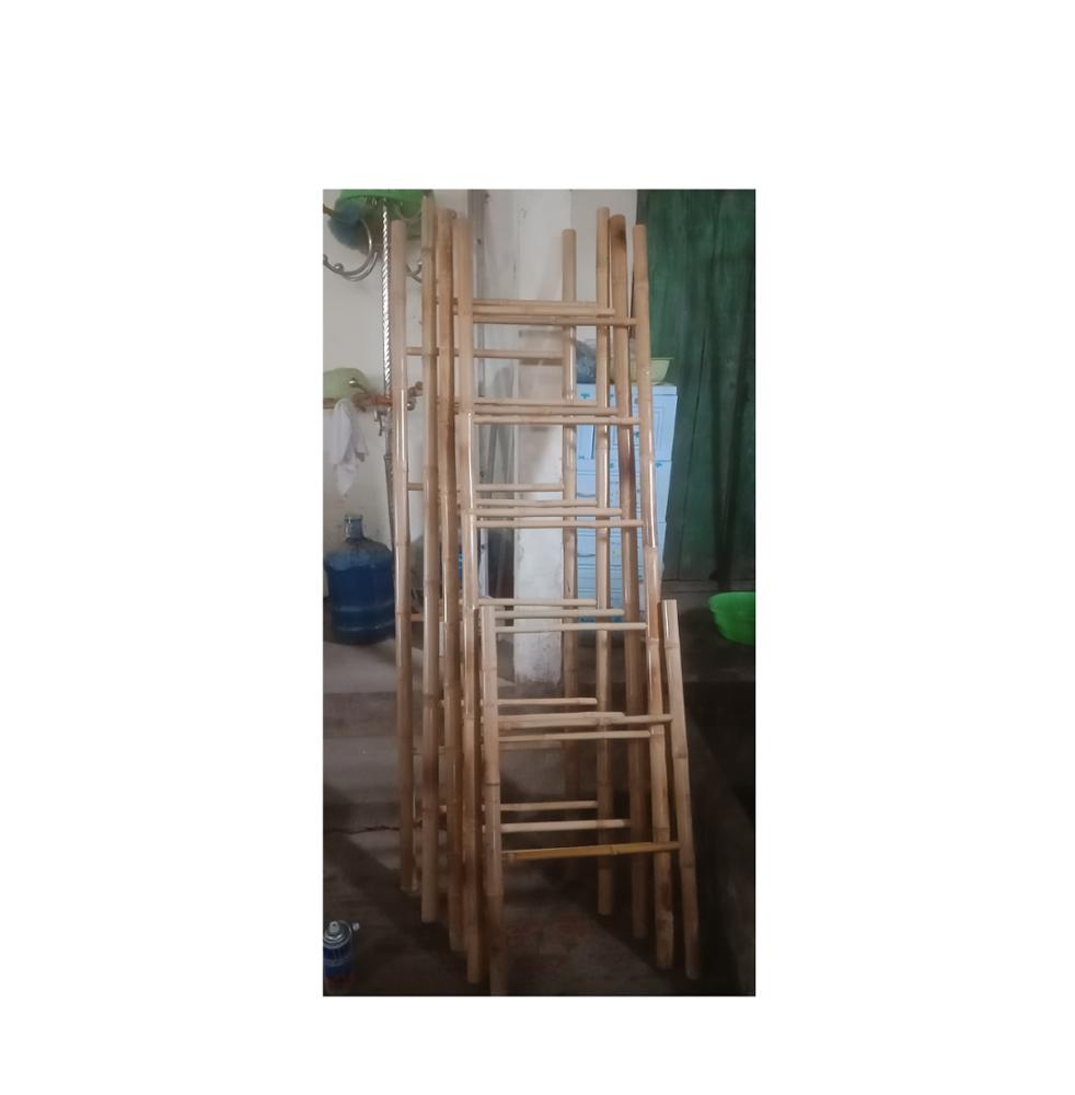 Color Bamboo Ladder Decorative Bamboo Ladders Sandy
