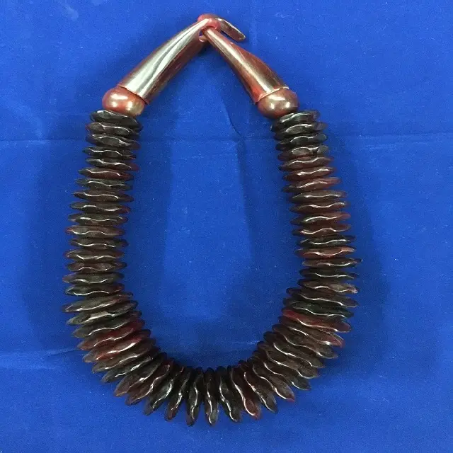 Brass tribe horn Pendants Ethnic Jewelry,Folk Art Naga Beads Nepal Jewelry