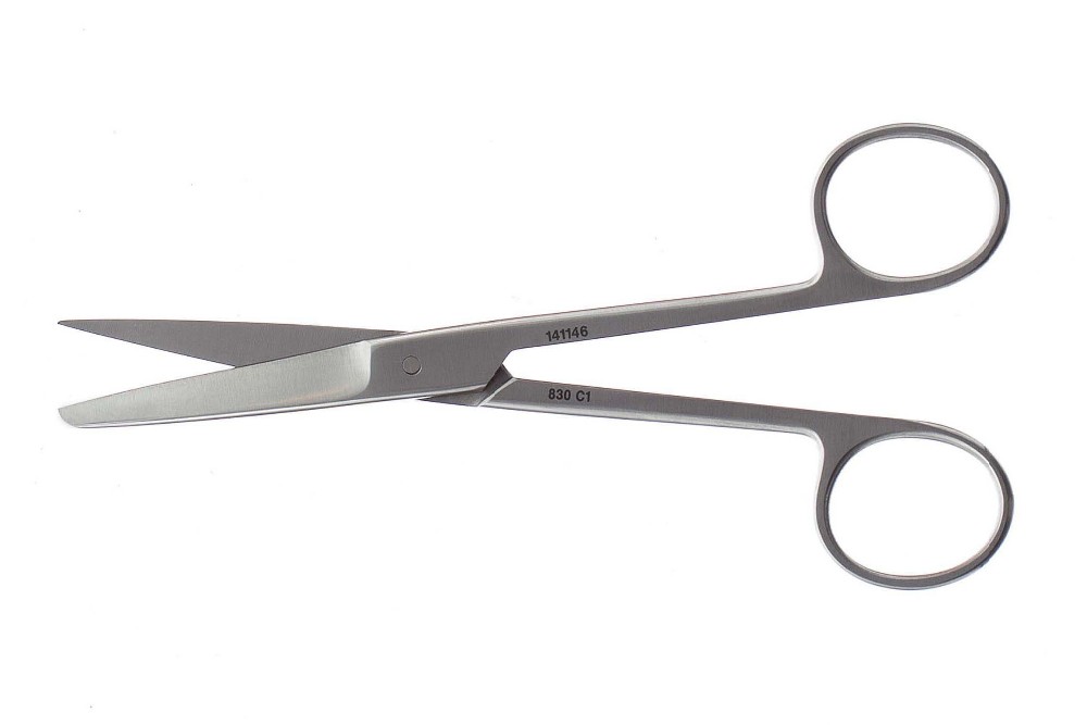 解剖操作敷料手术剪刀直接夏普/钝德国不锈钢 - buy dressing scissor