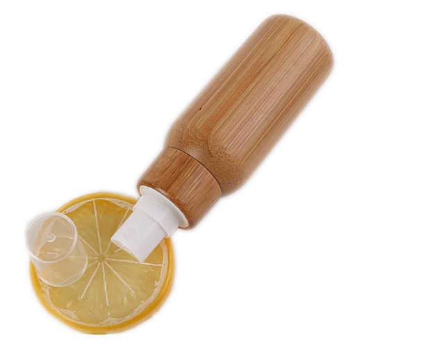 Hot Sale Unique Luxury Bamboo Dropper Bottle  Eyelash Serum Essential Oil Bamboo Bottle With Dropper