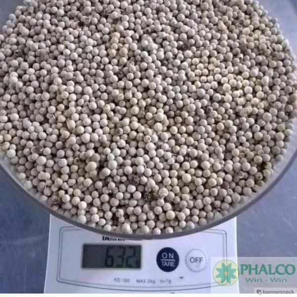 VIETNAM WHITE PEPPER DOUBLE WASHED 630GL