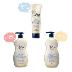 [FROM NATURE] Dream In Mom Baby Hair&Body Wash, Lotion, Cream