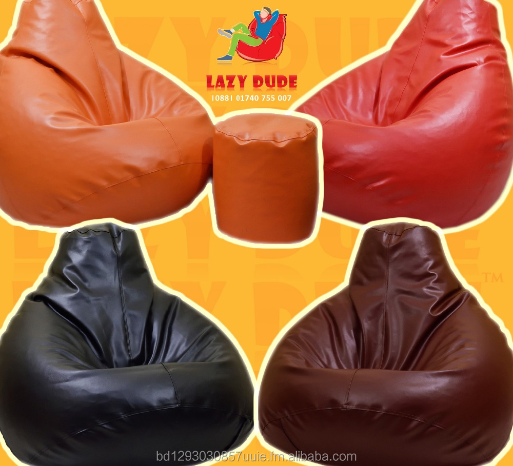 high back bag chair