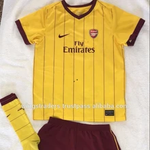 soccer teams with yellow jerseys
