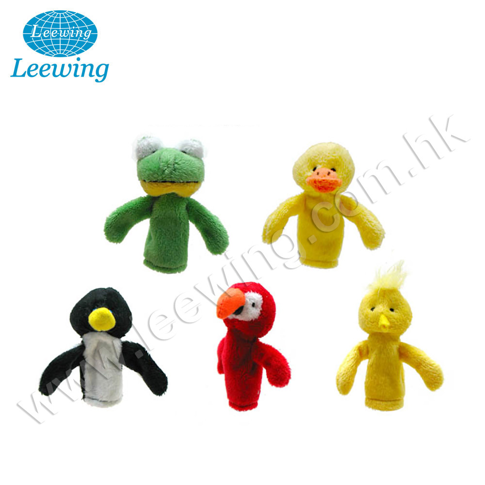Особая цена птица лягушка животное семья плюшевая кукла-напёрсток
