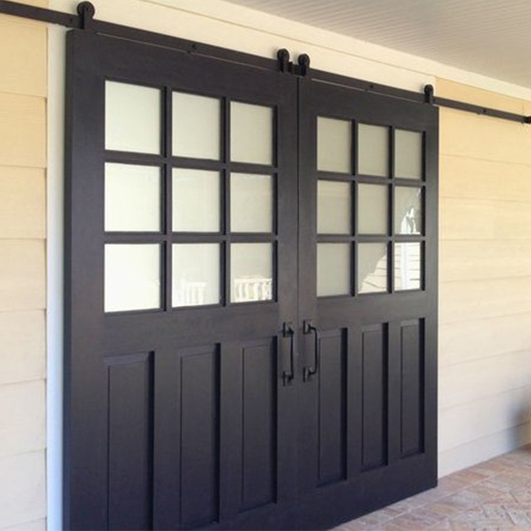 Hot selling good quality barn bypass hardware two doors