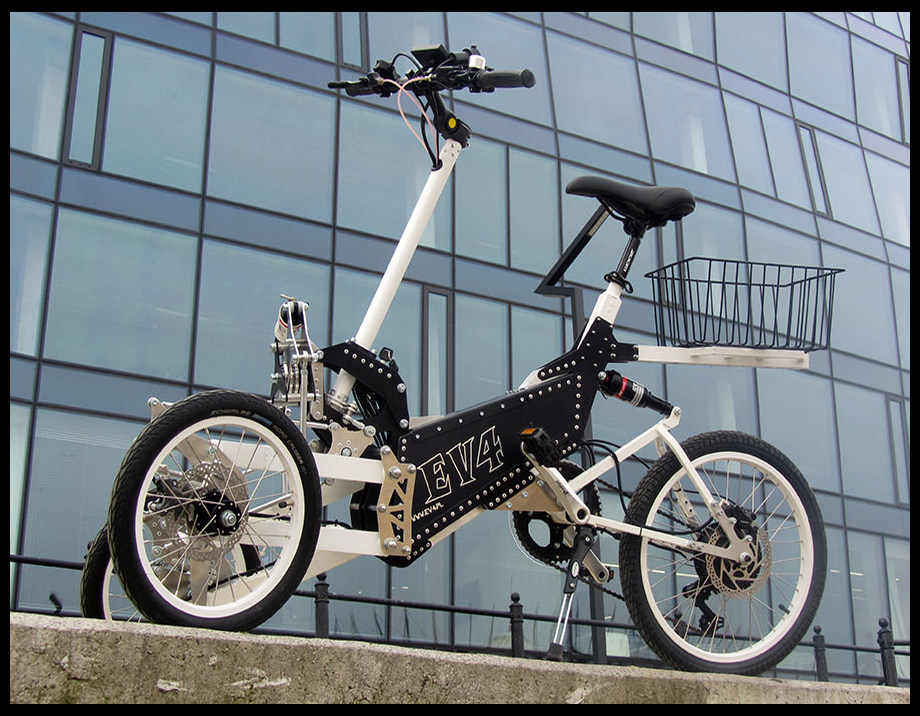 all electric tilting trike