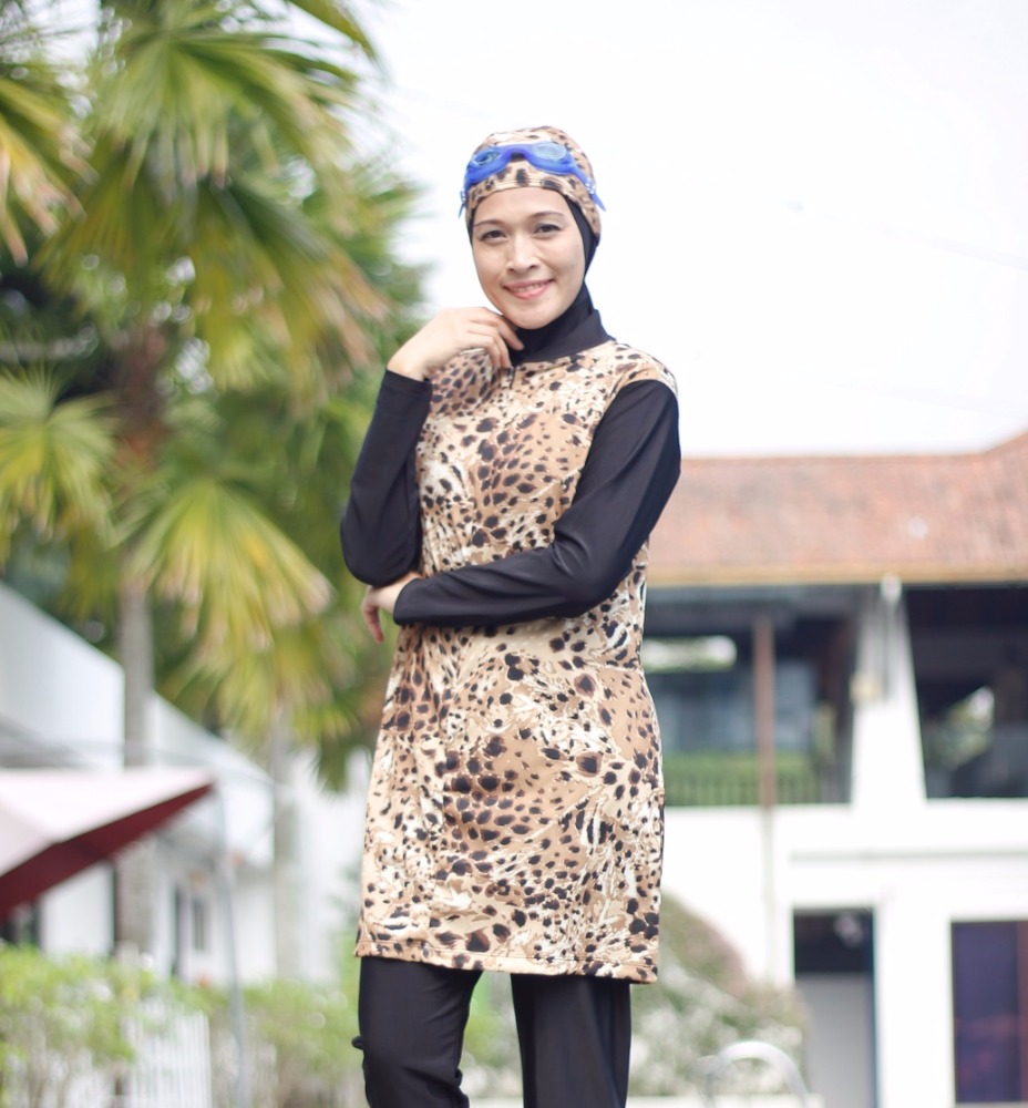 swimming suit muslimah plus size