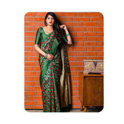 Costume Impresso Sarees de Seda Tecelagem no Melhor Preço