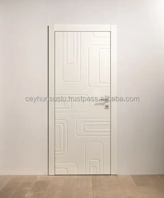 สินค้าใหม่ไม้พลาสติกคอมโพสิตประตูภายใน