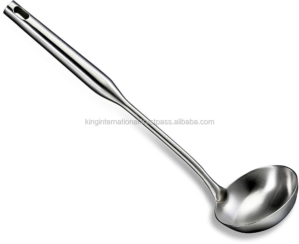 Stainless Steel Indian Kitchen Cooking Serving Ladle Utensil Free Shipping