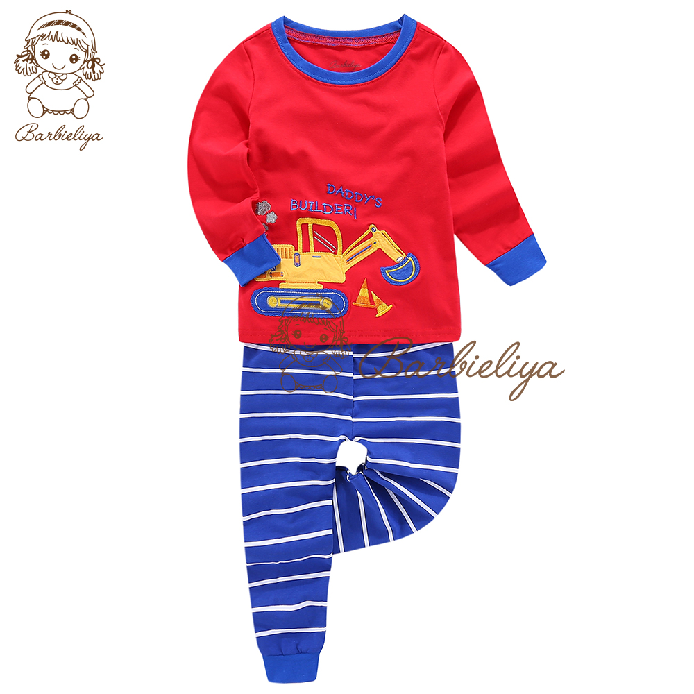 V-оптовая продажа Домашняя одежда Единорог Необычные одежда для сна трикотажный пижамный комплект, одежда для сна из хлопка; Дышащая одежда для детей с 4 сезона; Рождественские детские пижамы; Пижамы