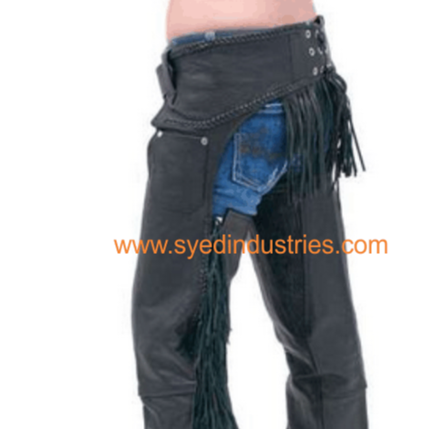 Кожа крюк гамаши с регулировкой сзади пояс завязки (Ch-08)