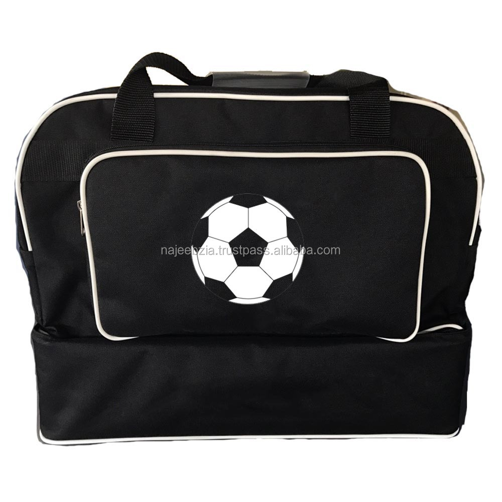 soccer bag with shoe compartment