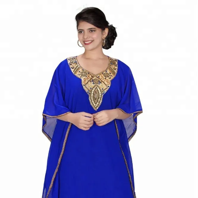 beaded caftan dress