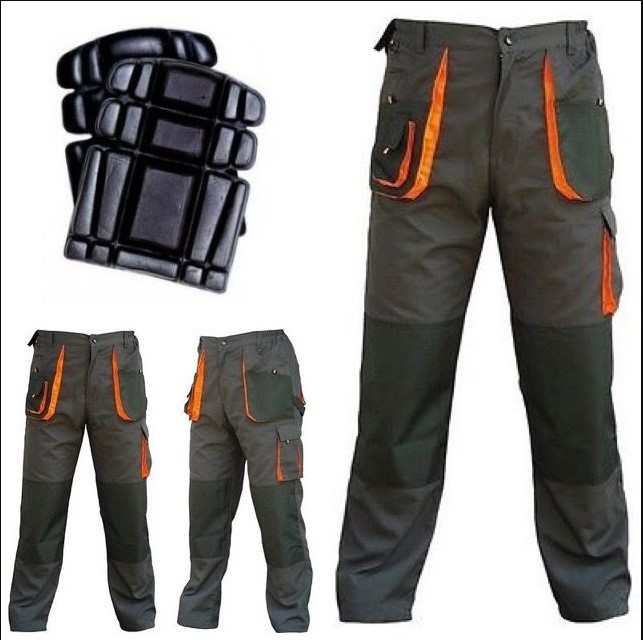New 6 Pockets Workwear Pant Cargo Combat Outdoor Carpenter Builder Cargo Trouser