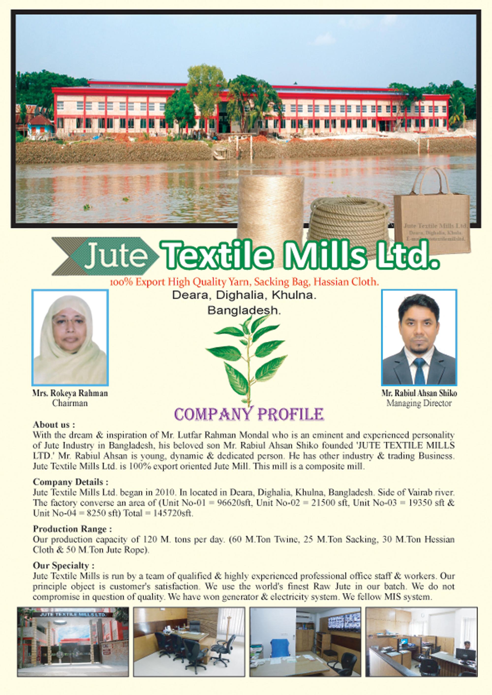 Bangladesh Jute Yarn Sustainable and Versatile Options