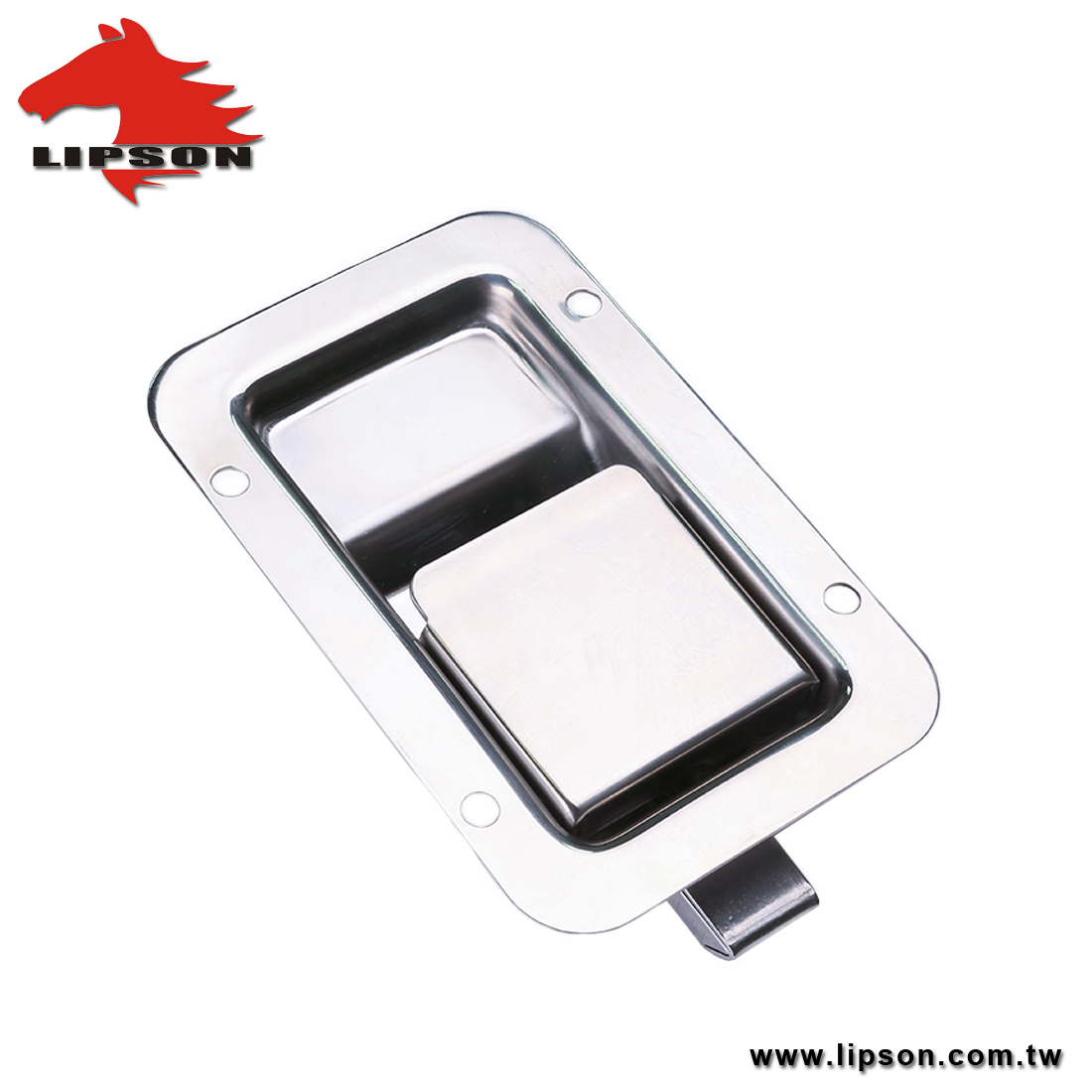 Serrure Porte Camion, Qiilu T Forme Poignée Serrure Outils En Acier Inoxydable Pliant T-Poignée Latch Pliant Boîte Clés Kit Pour Camion Remorque Car Camp