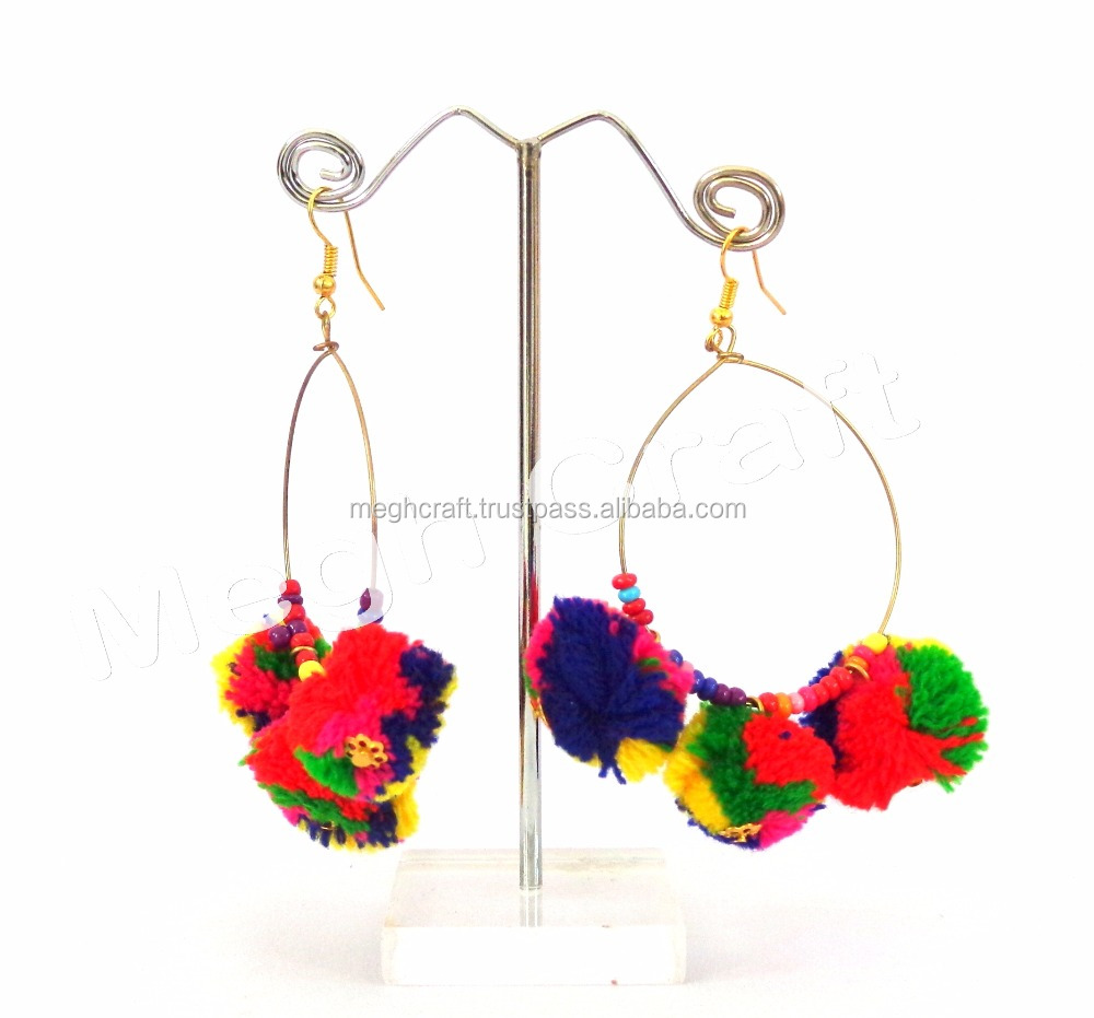 Chandbali Earrings Indian Trendy Fashion Jewelry Earrings Indian Trendy Fashion Jewelry