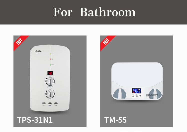 220 volt electric water heater 3 seconds heating autonomous water heater