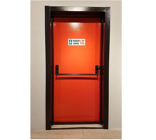 Fire Exit Deur met Paniek Bar apparaat-Emergency Exit Deur