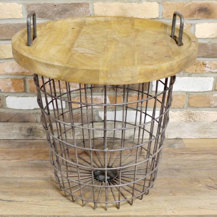 Storage Basket Side Table With Wood Top Multipurpose Side Table Buy Cheap Side Tables Coffee Table With Baskets Underneath Target Mirror Side Table Product On Alibaba Com