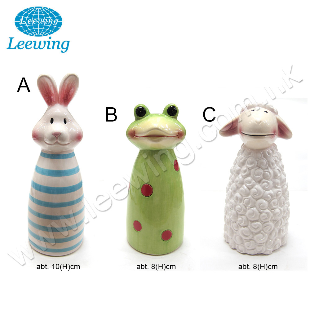 Кролик/лягушка/Овцы пластиковые животных Finger кукол