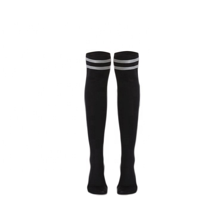 Christmas Bowknot Fuzzy Soft Knee Highs Stockings Slipper Socks DongDong☃2018 Girls Over the Knee Socks