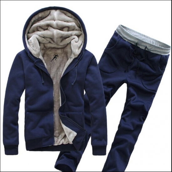 navy blue colour tracksuit