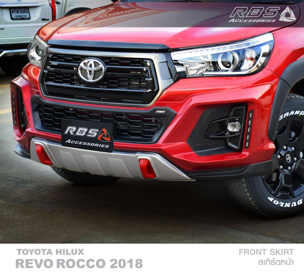 Black Line Front Bonnet Hood Trim For Toyota Hilux Revo SR M70 Genuine OEM 16 17